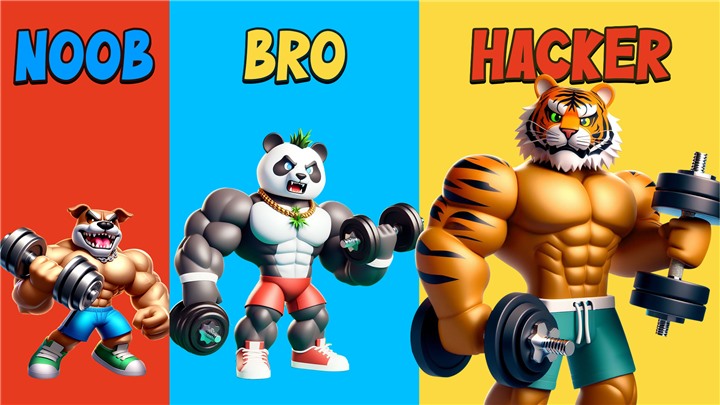 Gym Lifting Hero: Muscle Up